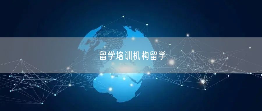 留学培训机构留学