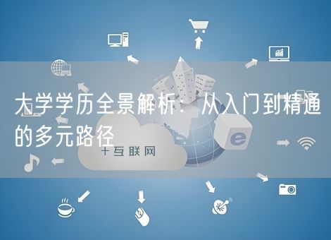 大学学历全景解析：从入门到精通的多元路径