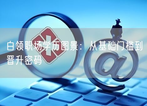 白领职场学历图景：从基础门槛到晋升密码