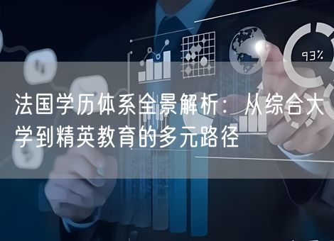法国学历体系全景解析：从综合大学到精英教育的多元路径