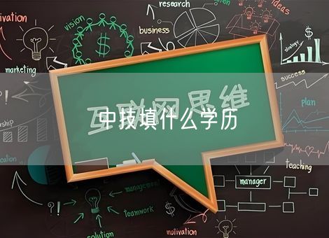 中技填什么学历