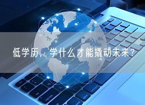 低学历,学什么才能撬动未来? 低学历,学什么才能撬动未来?