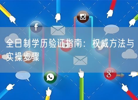 全日制学历验证指南：权威方法与实操步骤